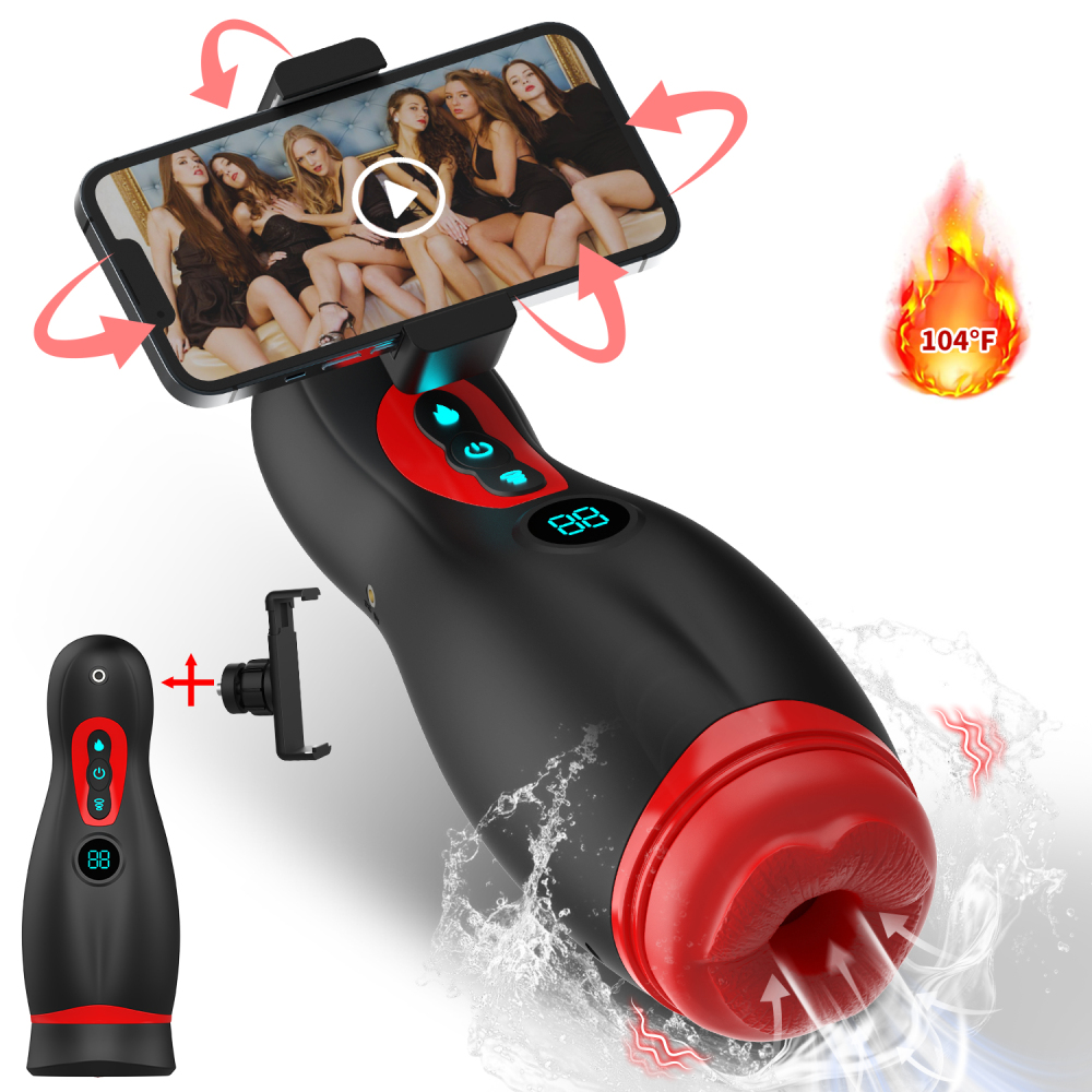 5 in 1 Sucking & Vibration Male Masturbator