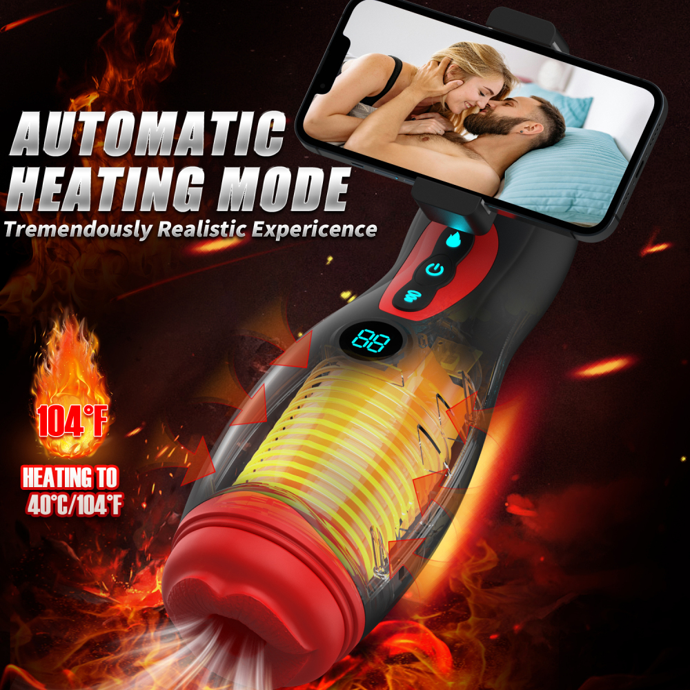 5 in 1 Sucking & Vibration Male Masturbator
