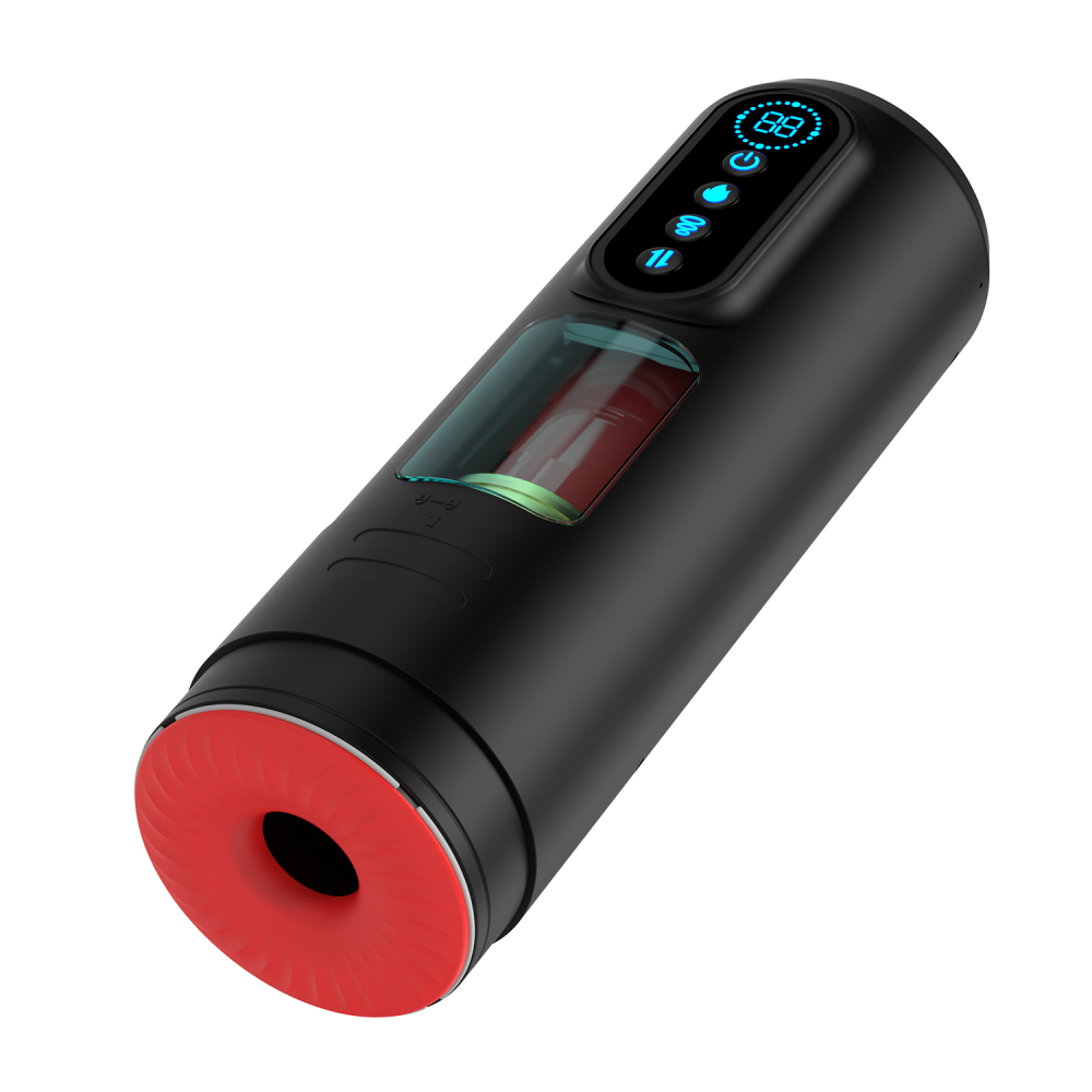 9 Rotating 9 Sucking Lcd Display Pumps & Enlargers Automatic Male Masturbator