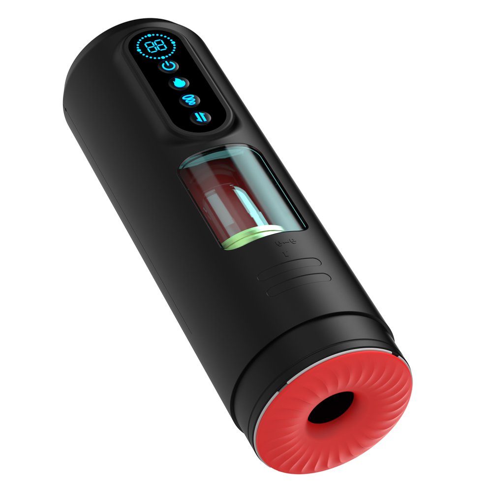 9 Rotating 9 Sucking Lcd Display Pumps & Enlargers Automatic Male Masturbator
