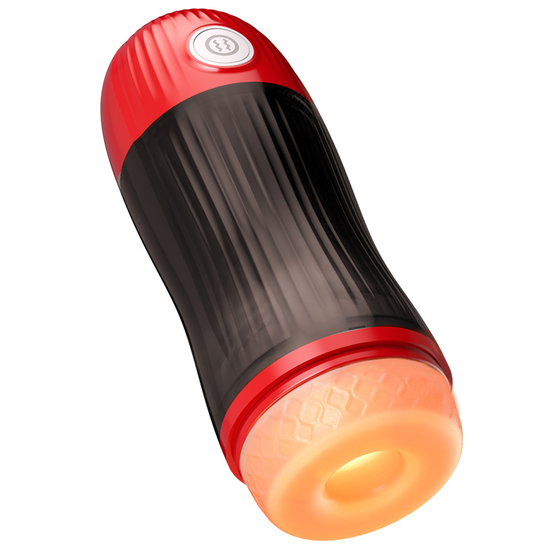 6 IN 1-10 Vibrating & Thrusting Fleshlight 4 Sucking Sex Toy Male Maturbator