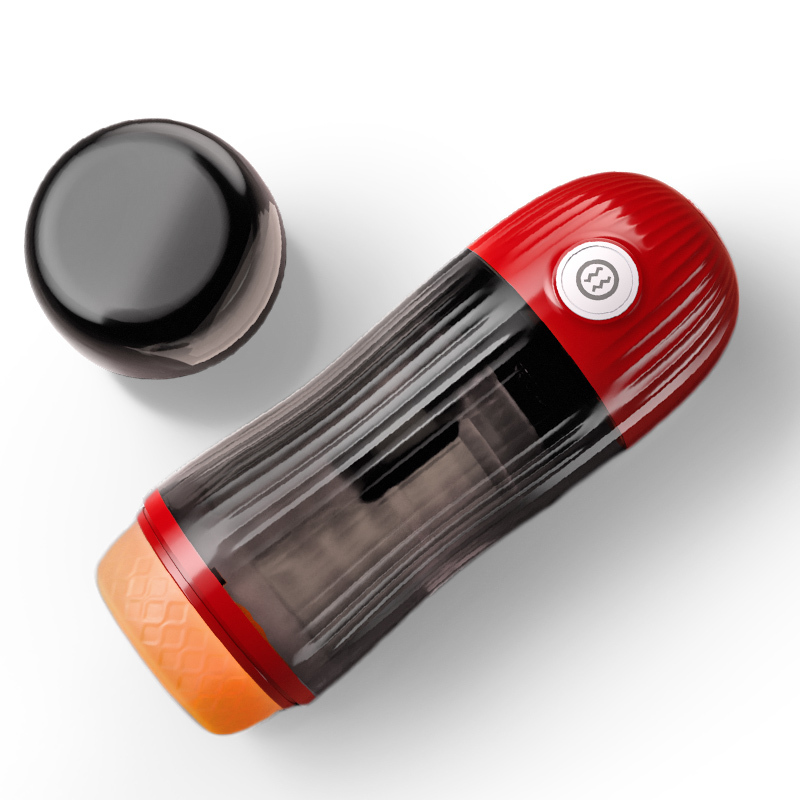 6 IN 1-10 Vibrating & Thrusting Fleshlight 4 Sucking Sex Toy Male Maturbator