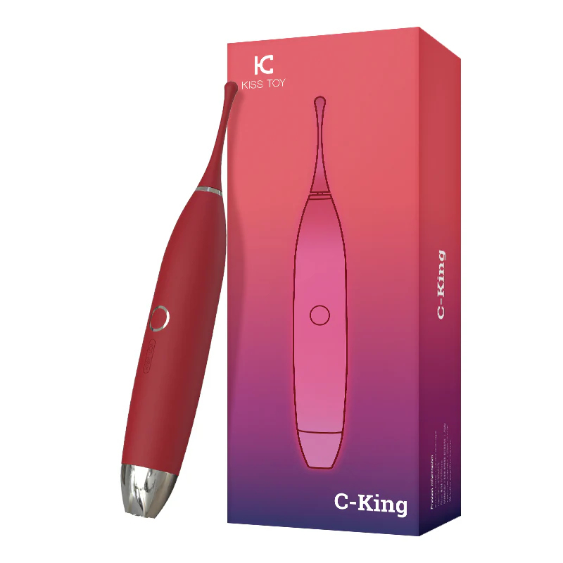 Kisstoy C-King Ballpoint Nipple Tip Vibrator