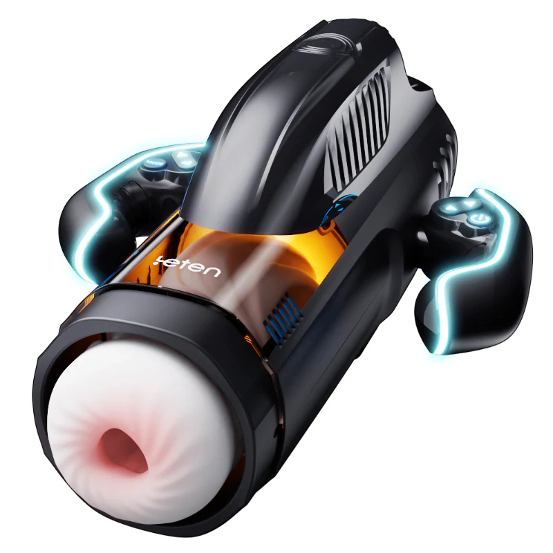 Leten Bermuda Automatic Telescopic Sucking Heating Strong Male Masturbator