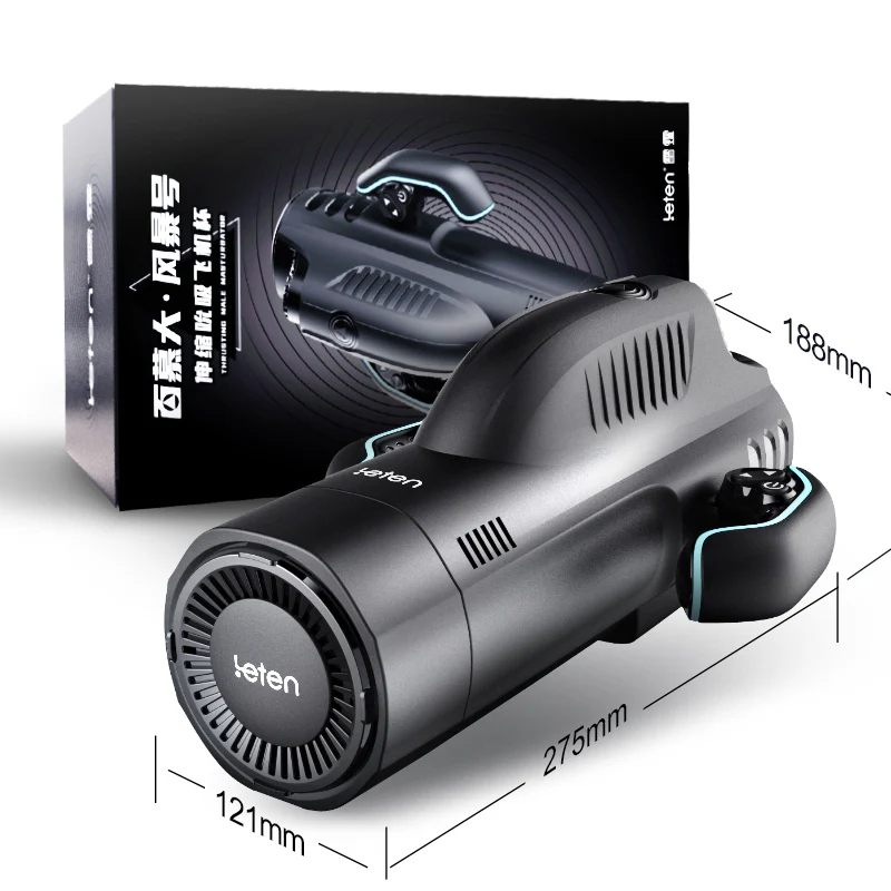 Leten Bermuda Automatic Telescopic Sucking Heating Strong Male Masturbator
