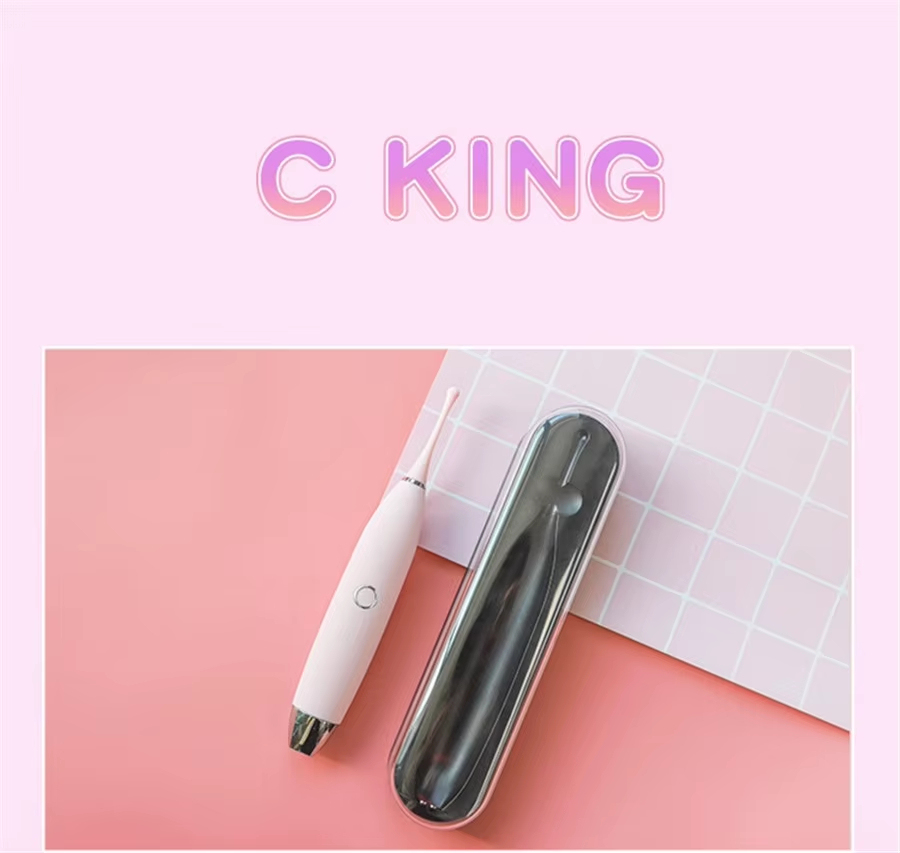Kisstoy C-King Ballpoint Nipple Tip Vibrator