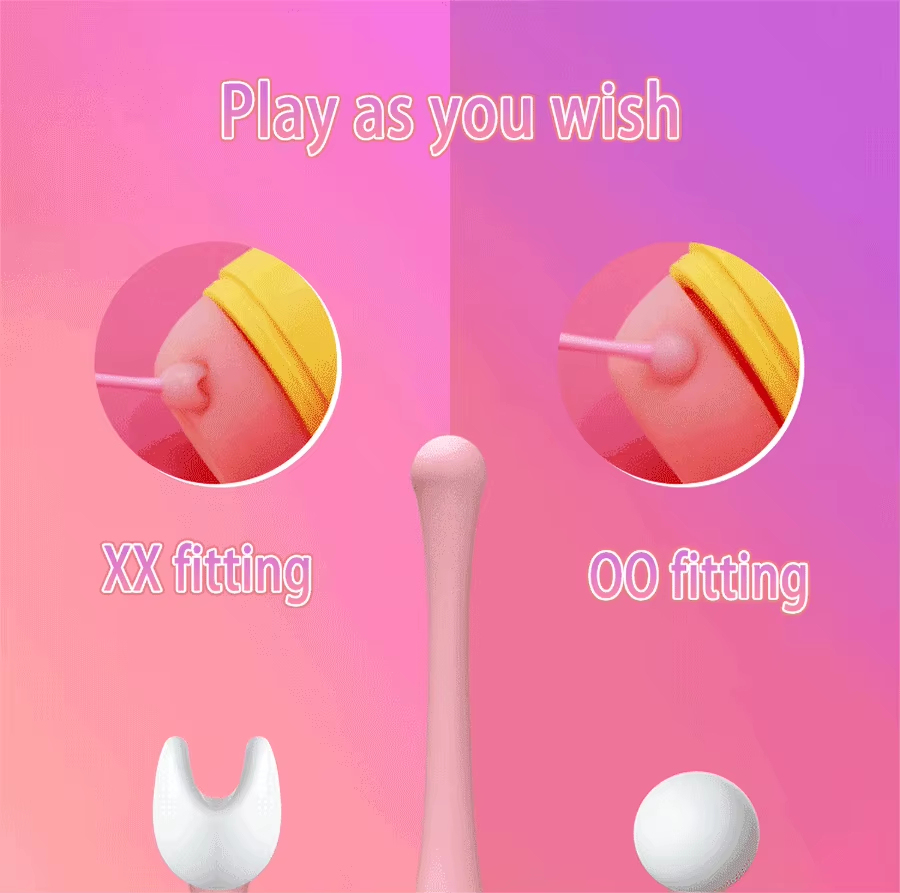 Kisstoy C-King Ballpoint Nipple Tip Vibrator