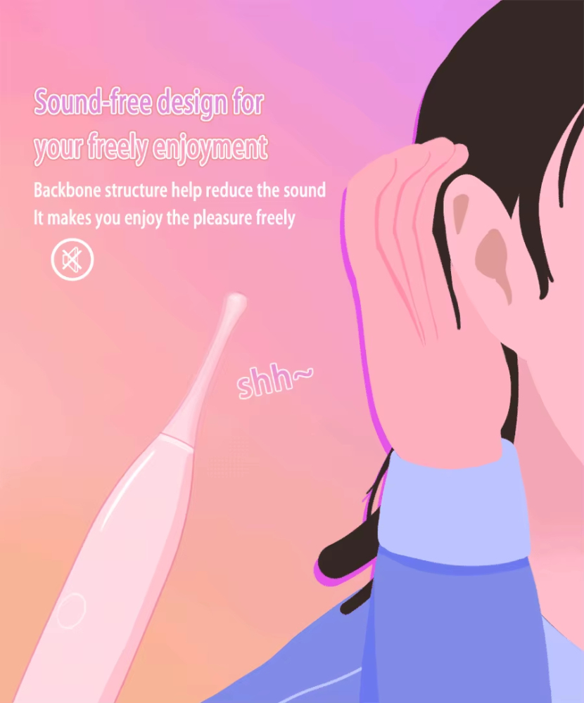 Kisstoy C-King Ballpoint Nipple Tip Vibrator