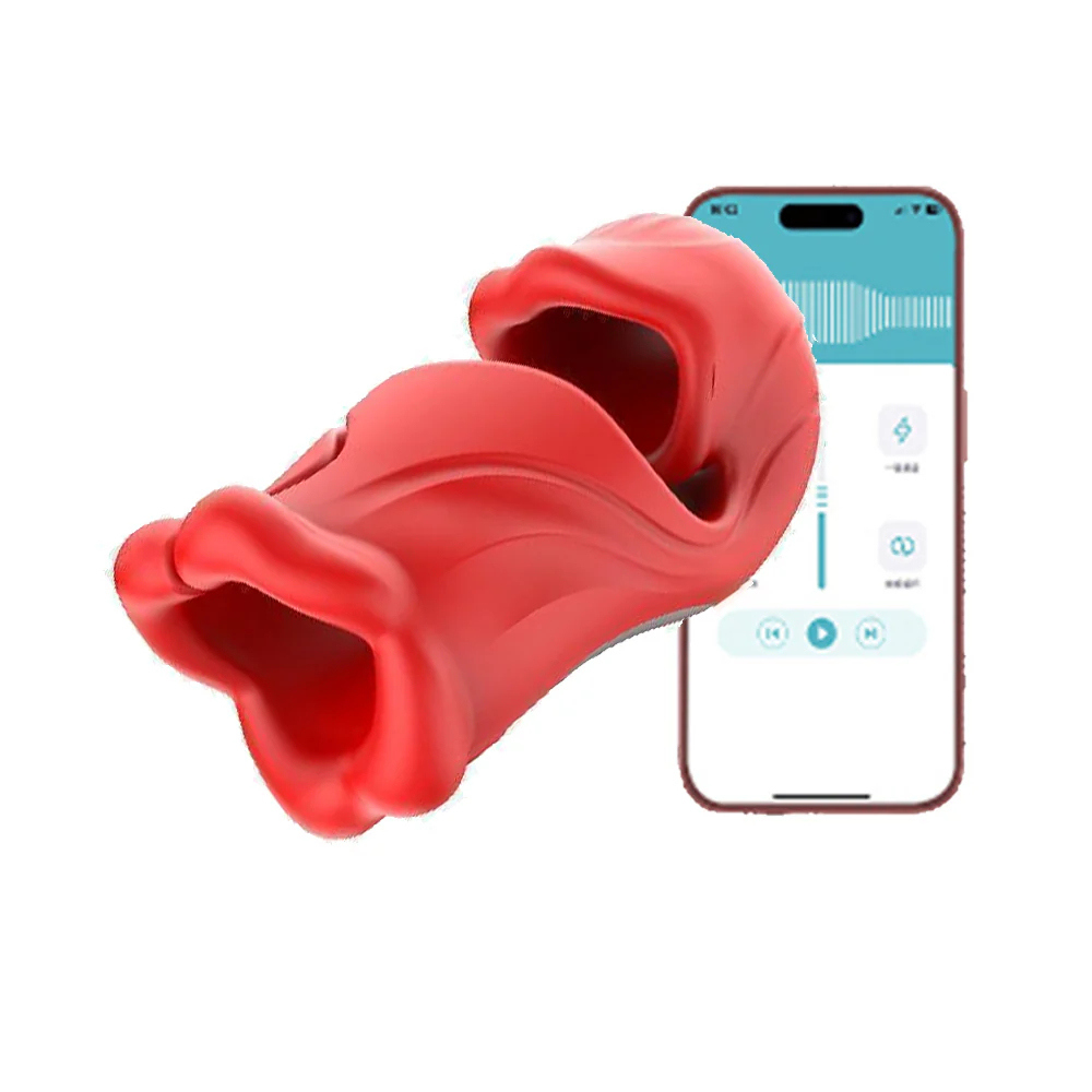Glans Clip APP-Controlled Vibrating Massager - Male Stimulator with 9 Vibration Modes