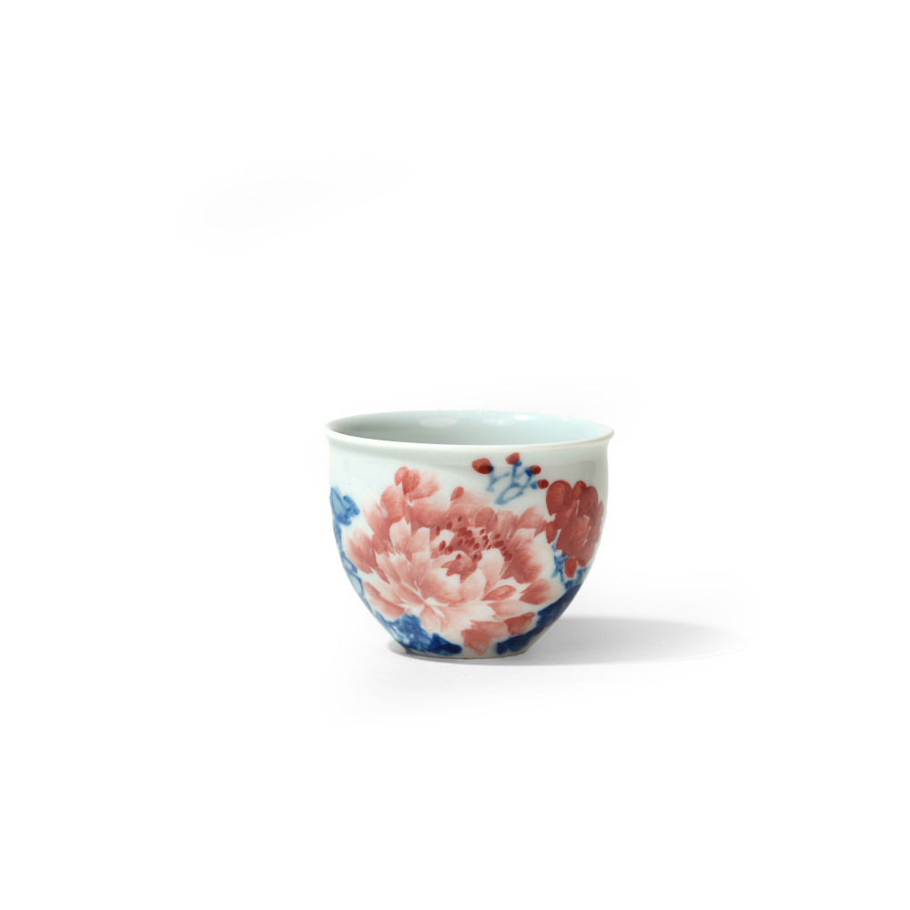 Ceramicpavilion|Wisteria&Peony&Lotus Tea Set|Handpainted|Porcelain