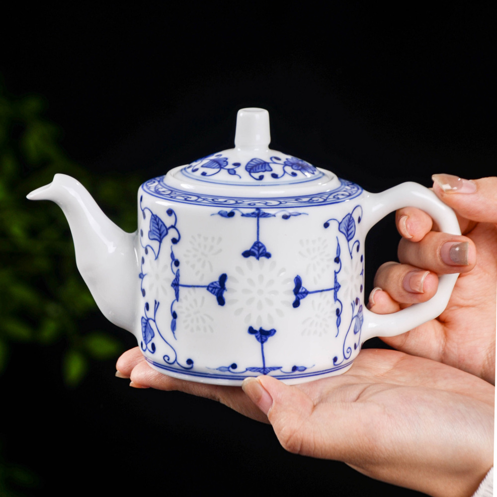 Ceramicpavilion|Butterfly Linglong Porcelain Tea Set|Handpainted