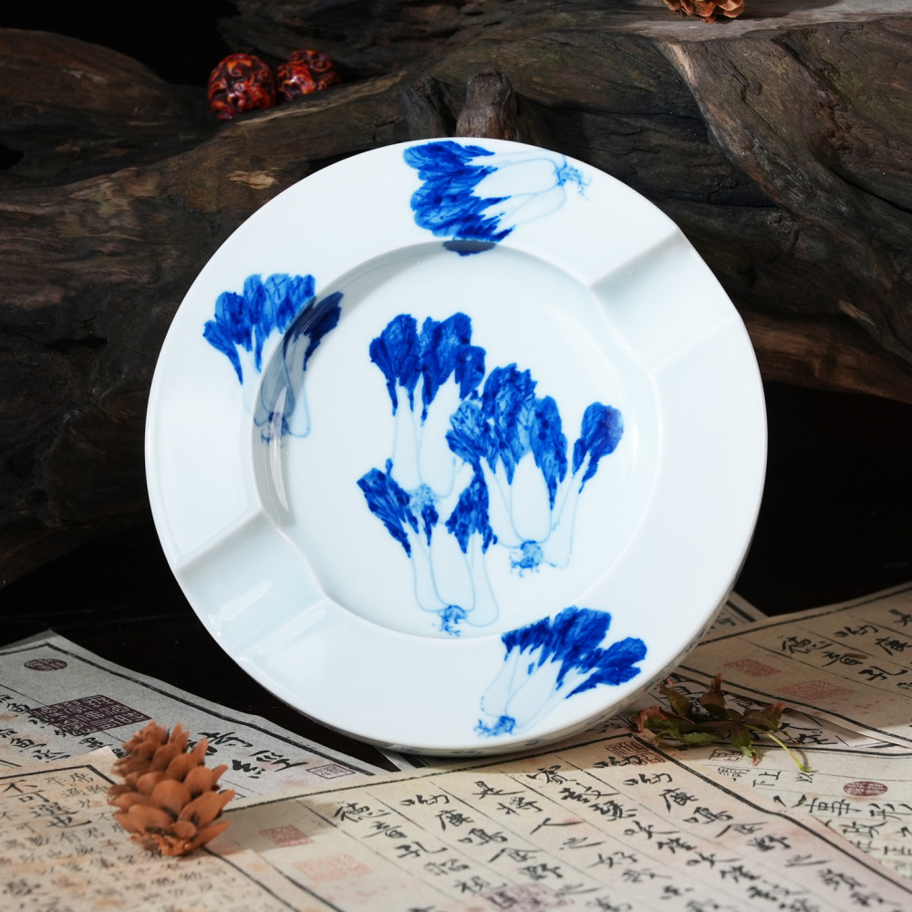 Ceramicpavilion|Cabbage Ashtray|Handcrafted|Porcelain