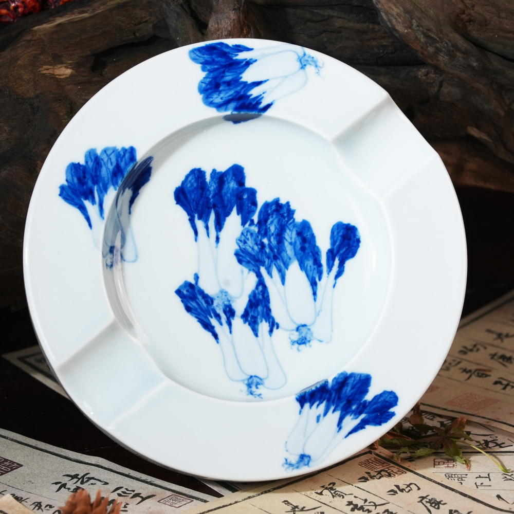 Ceramicpavilion|Cabbage Ashtray|Handcrafted|Porcelain