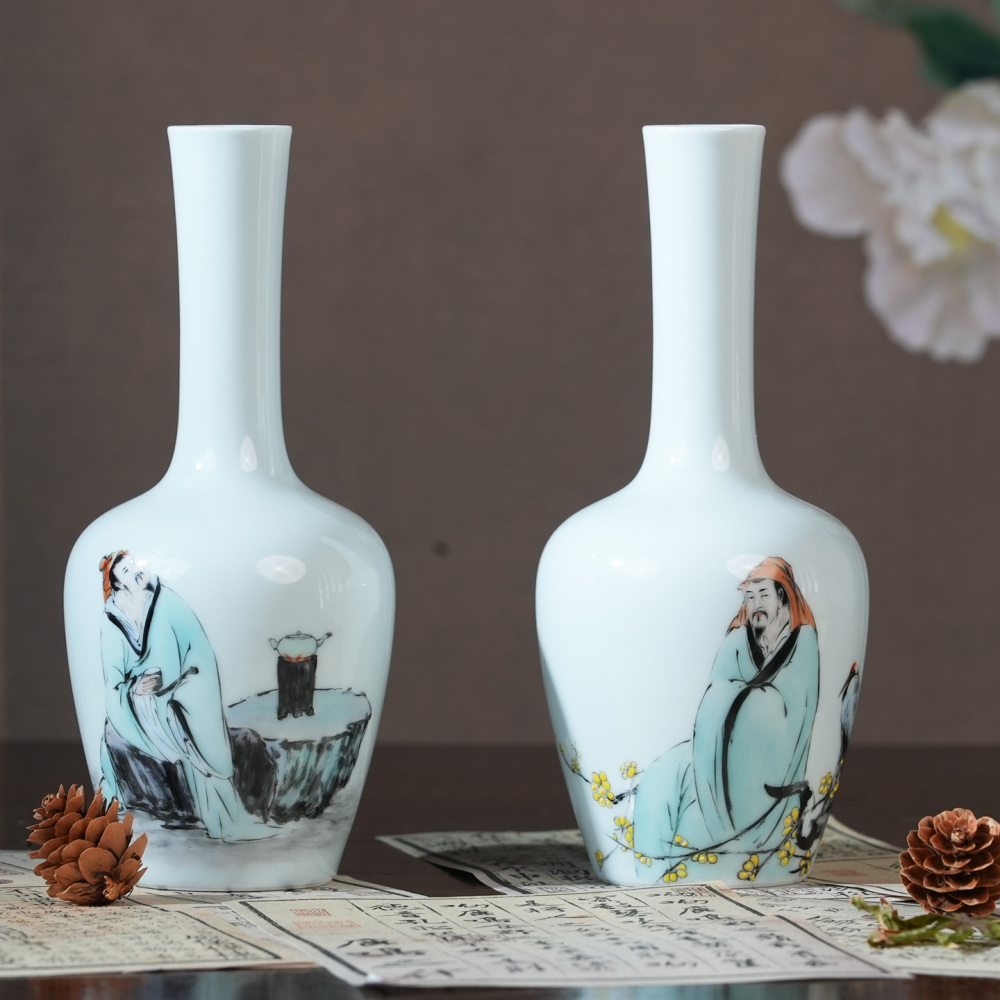 Ceramicpavilion|Wandering Spirit Vase Pair