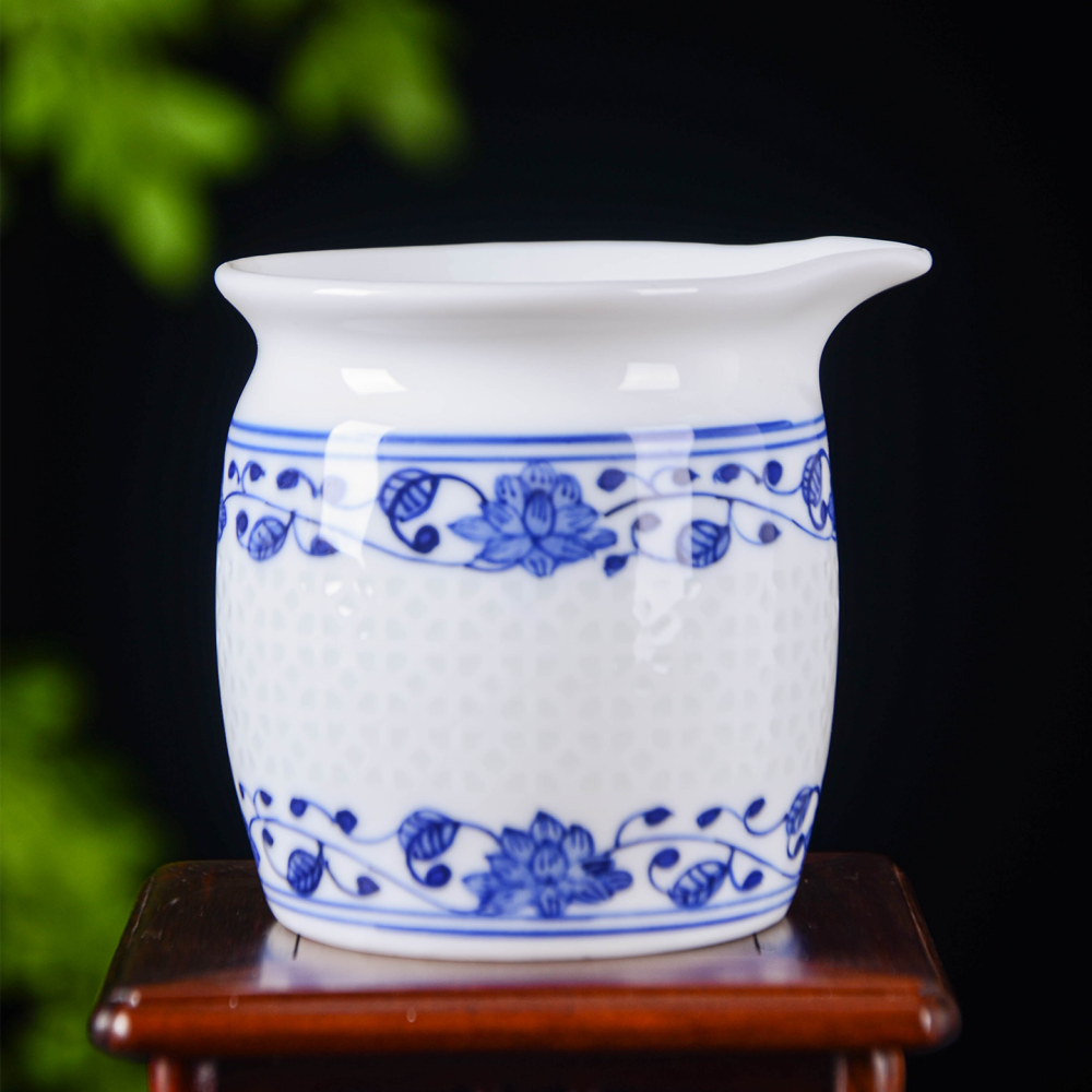Ceramicpavilion|Window Grilles Scrolling Lotus Tea Set|Porcelain