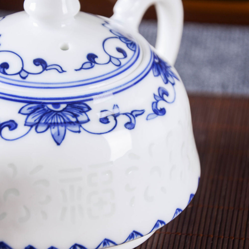 Ceramicpavilion|Lucky Star Tea Set|White Glazed|Porcelain