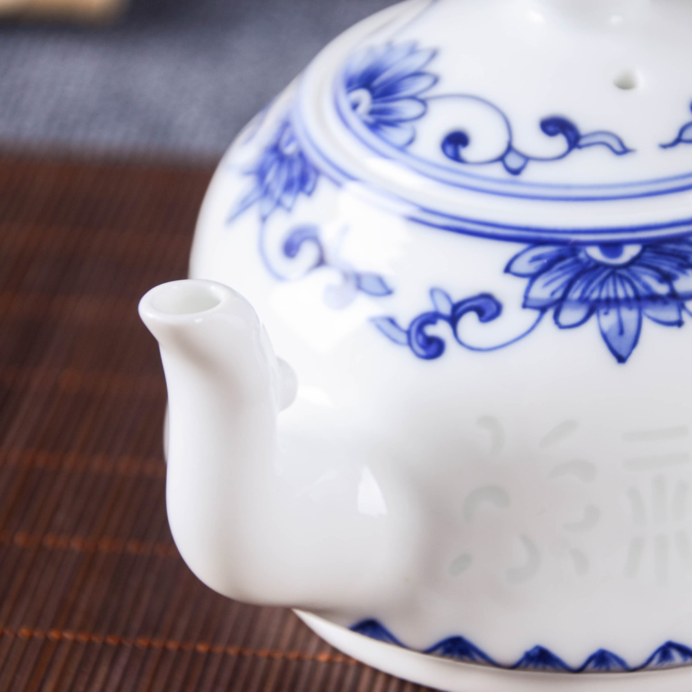 Ceramicpavilion|Lucky Star Tea Set|White Glazed|Porcelain