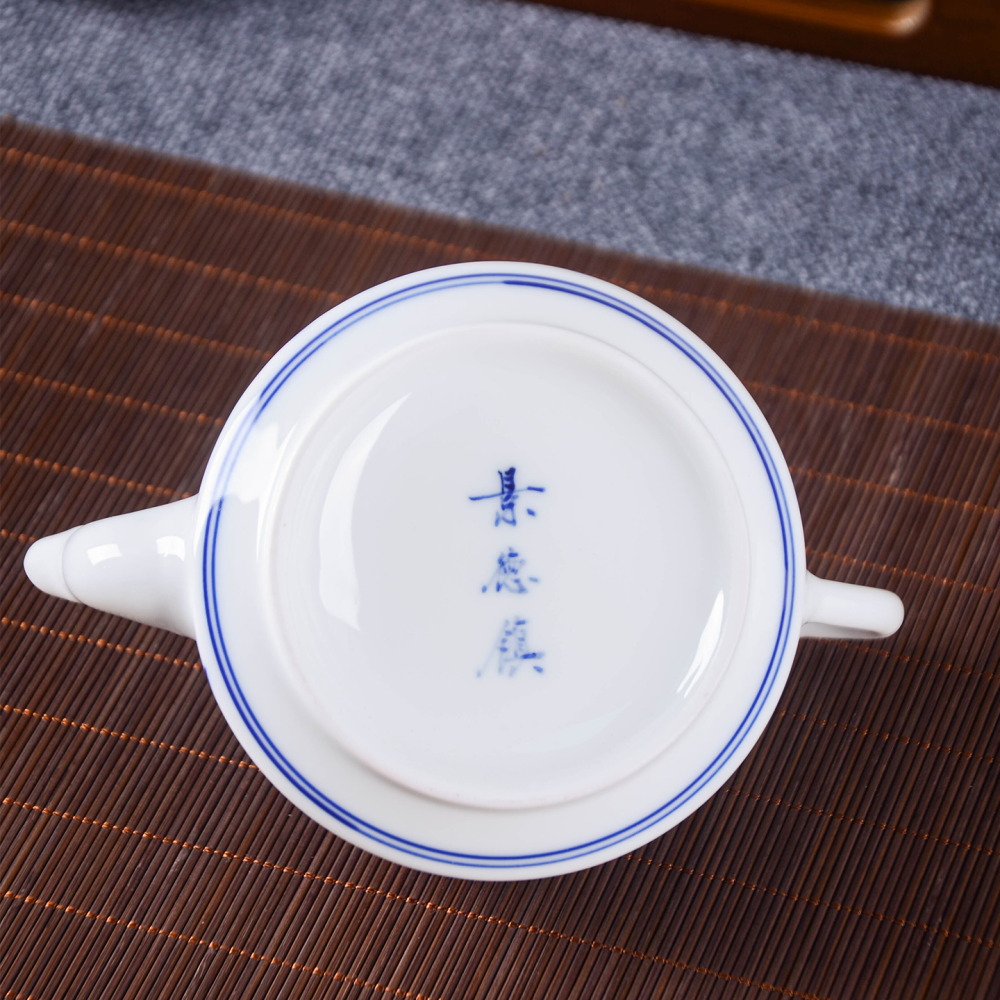 Ceramicpavilion|Winding Branches Tea Set|Porcelain|Handmade