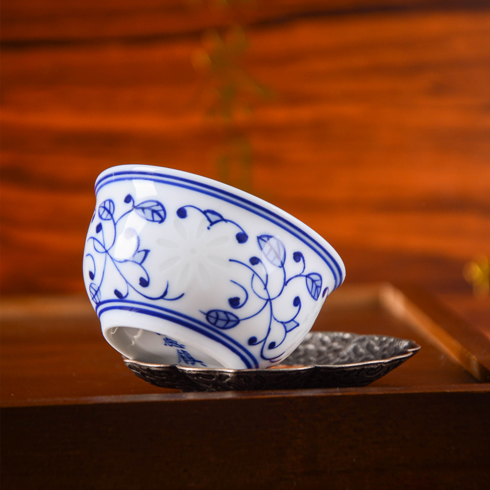 Ceramicpavilion|Winding Branches Tea Set|Porcelain|Handmade