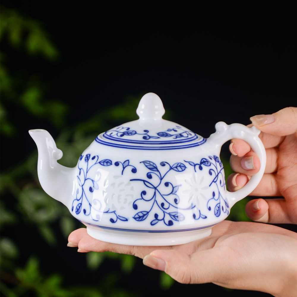Ceramicpavilion|Winding Branches Tea Set|Porcelain|Handmade