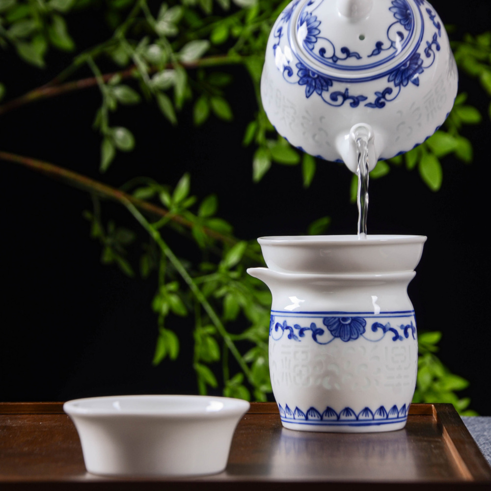 Ceramicpavilion|Lucky Star Tea Set|White Glazed|Porcelain