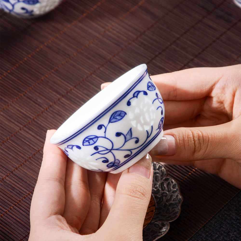 Ceramicpavilion|Winding Branches Tea Set|Porcelain|Handmade