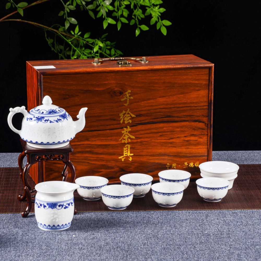 Ceramicpavilion|Lucky Star Tea Set|White Glazed|Porcelain