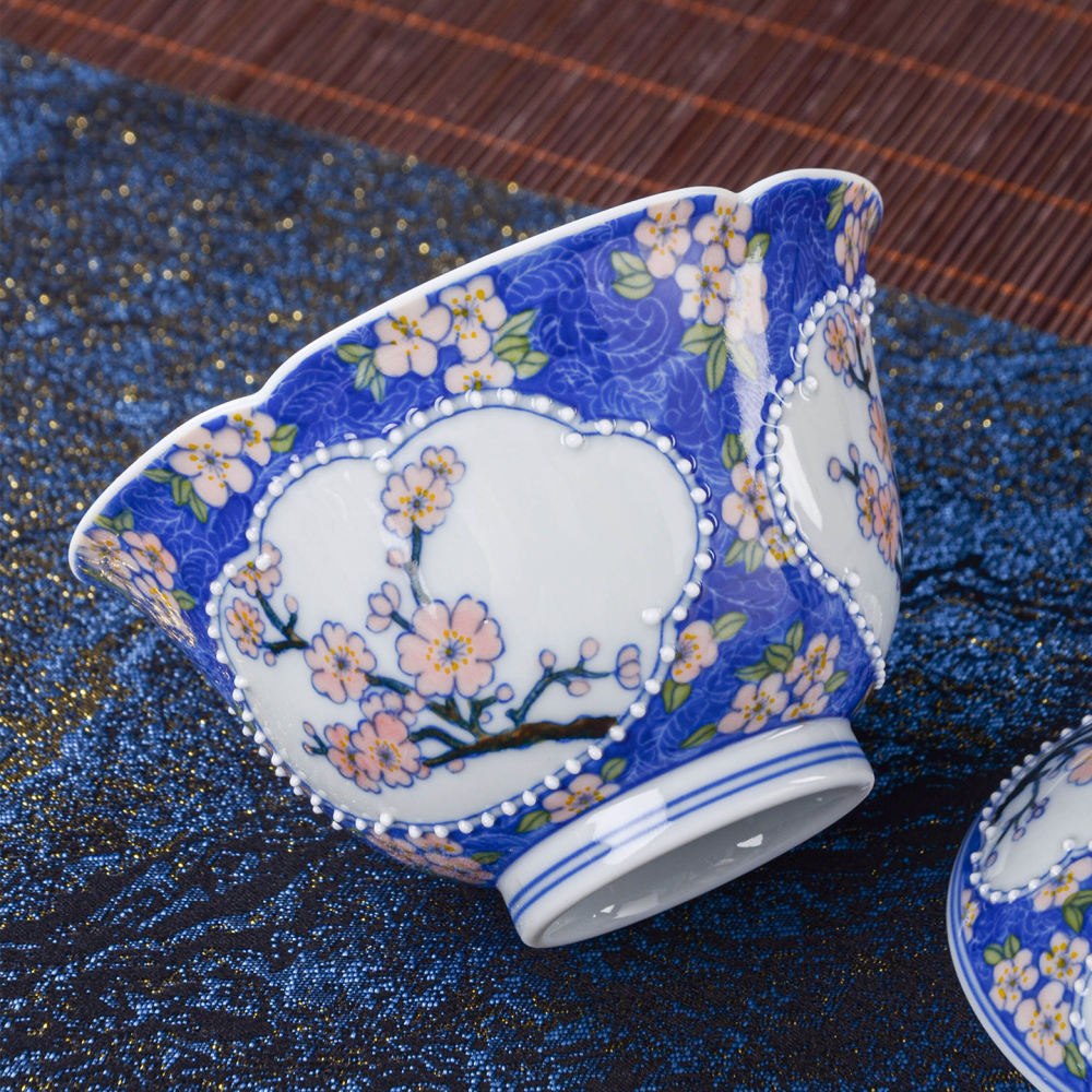 Ceramicpavilion|Openwork Window Plum Blossom Gaiwan|Handmade