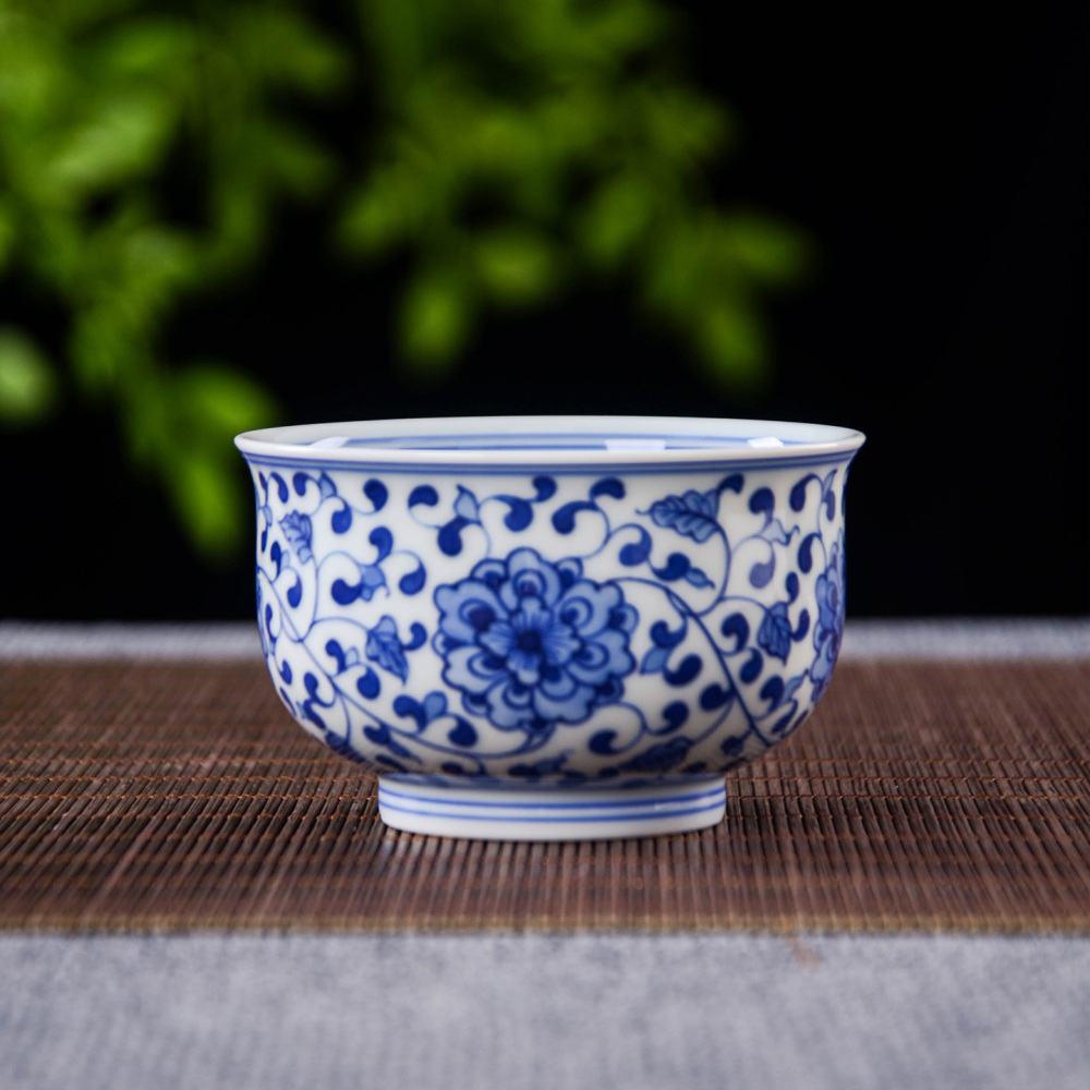 Special offer-10% off|Hand-Painted Censer-shaped Interlocking Lotus Cup