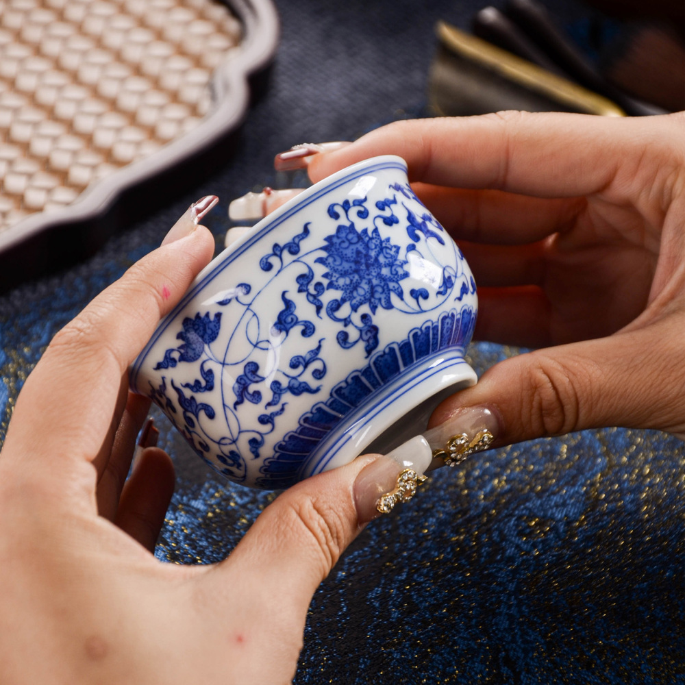 Special offer-10% off|Censer-shaped Interlocking Lotus Master Cup