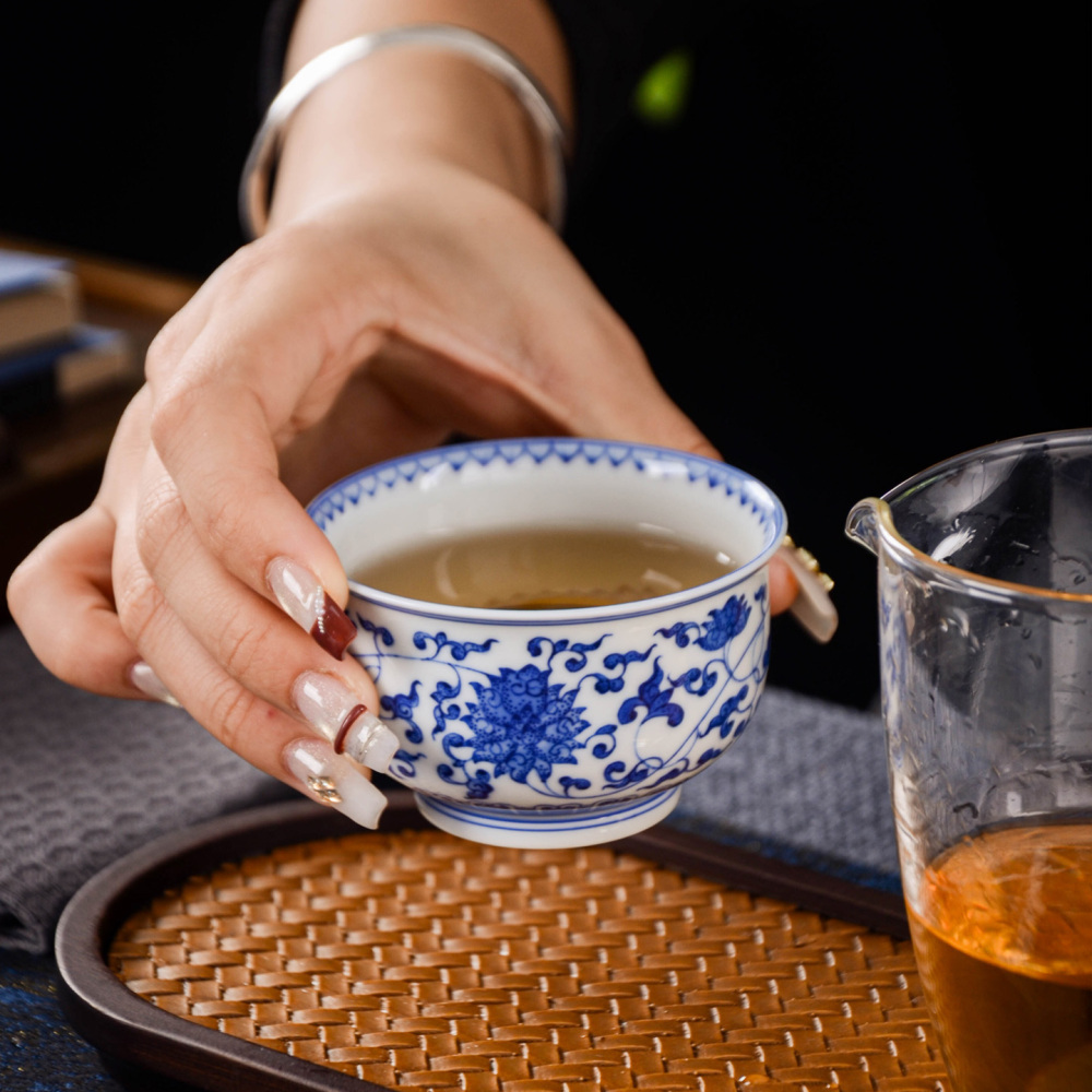 Special offer-10% off|Censer-shaped Interlocking Lotus Master Cup