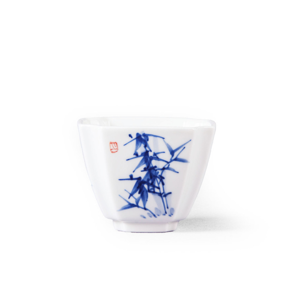 Ceramicpavilion|Blue-and-White Four Gentlemen Square Master Cup