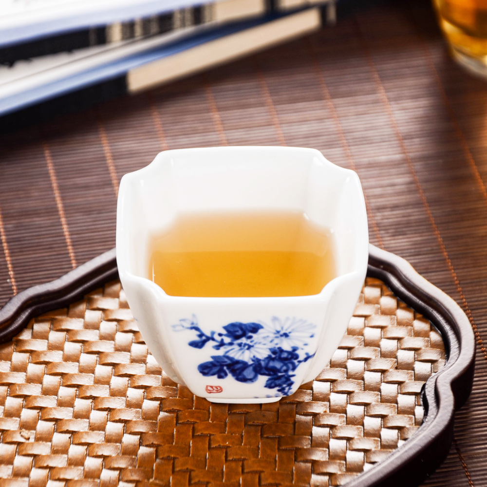 Ceramicpavilion|Blue-and-White Four Gentlemen Square Master Cup