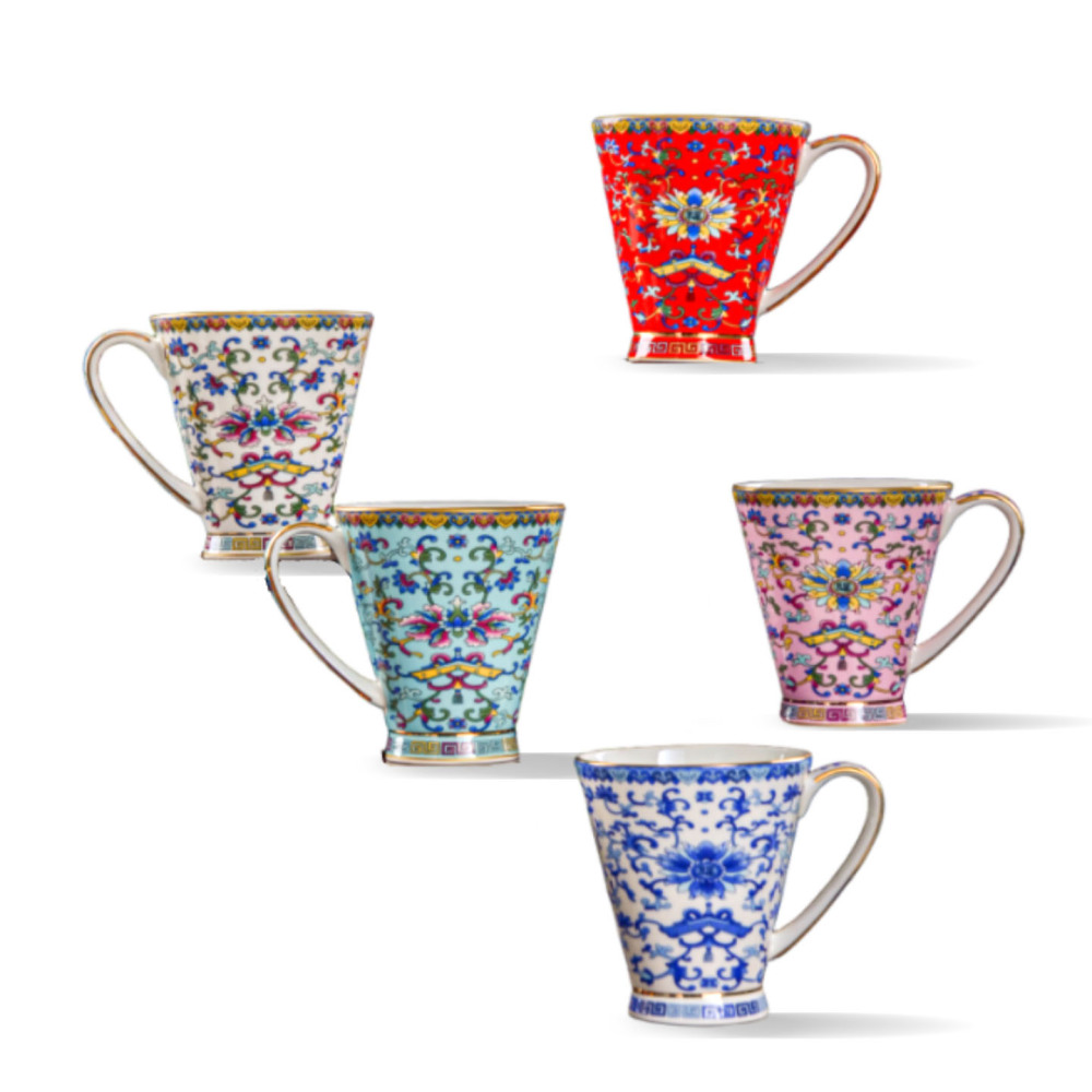 🔥Ceramicpavilion|The Fortune Bloom Series Mug