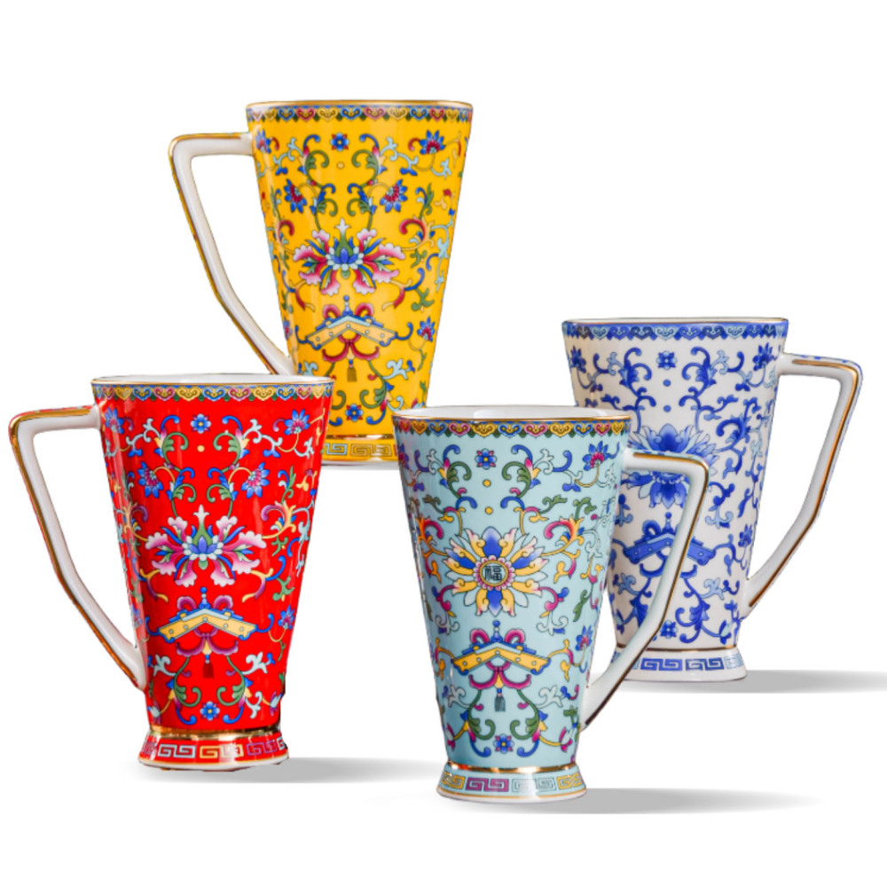 🔥Ceramicpavilion|The Fortune Bloom Series Mug