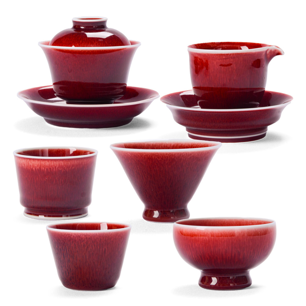 🔥 Langhong Glaze Gongfu Tea Set