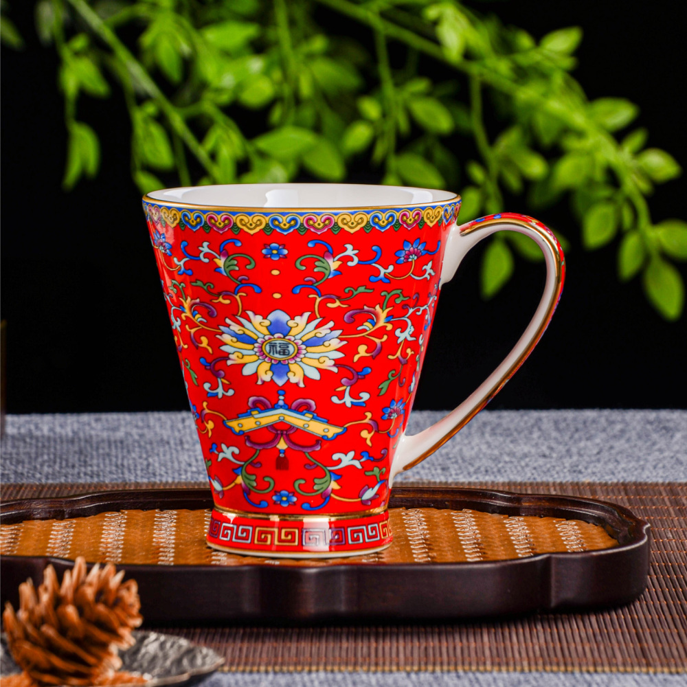 🔥Ceramicpavilion|The Fortune Bloom Series Mug