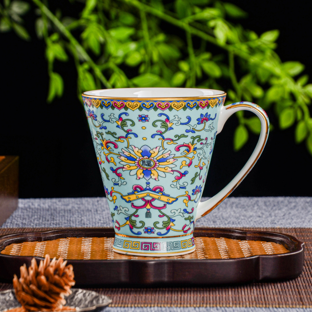 🔥Ceramicpavilion|The Fortune Bloom Series Mug