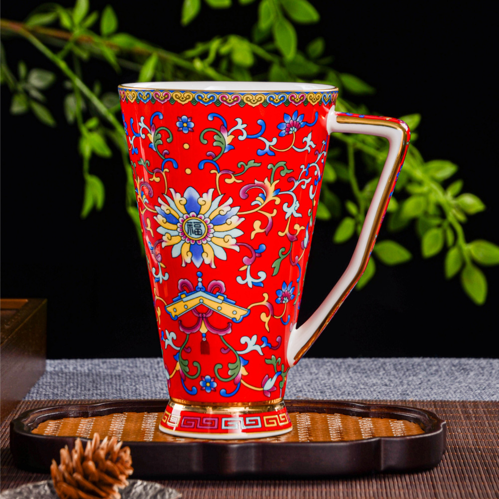 🔥Ceramicpavilion|The Fortune Bloom Series Mug