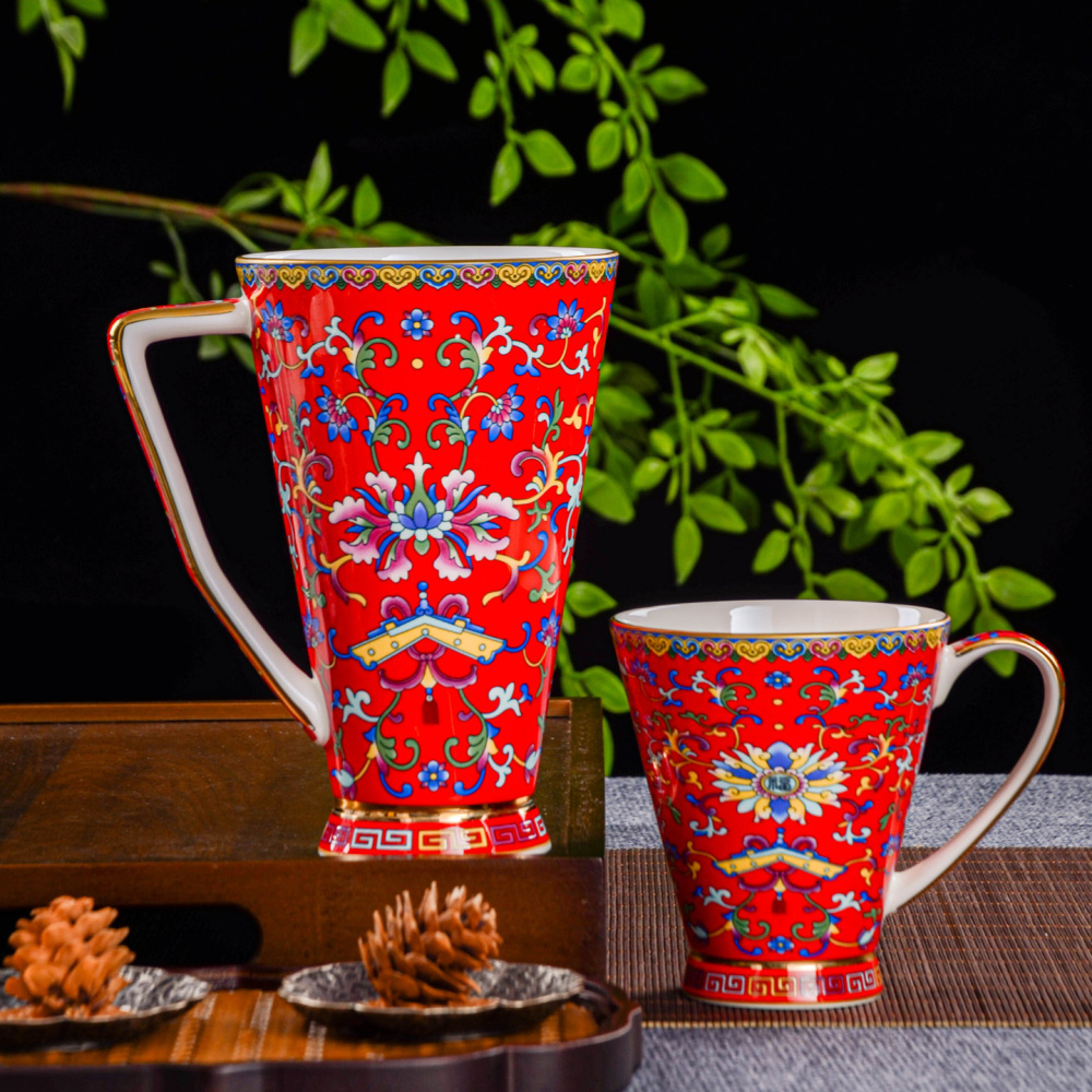 🔥Ceramicpavilion|The Fortune Bloom Series Mug