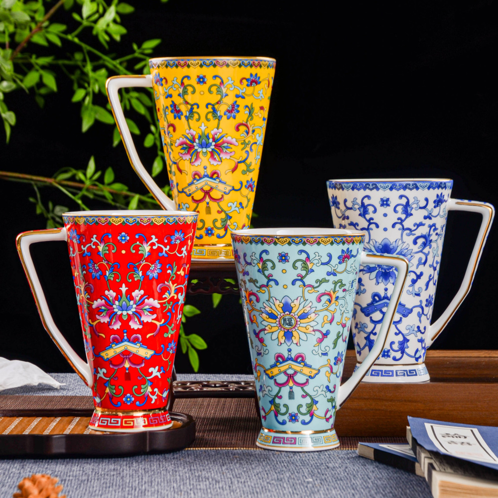 🔥Ceramicpavilion|The Fortune Bloom Series Mug
