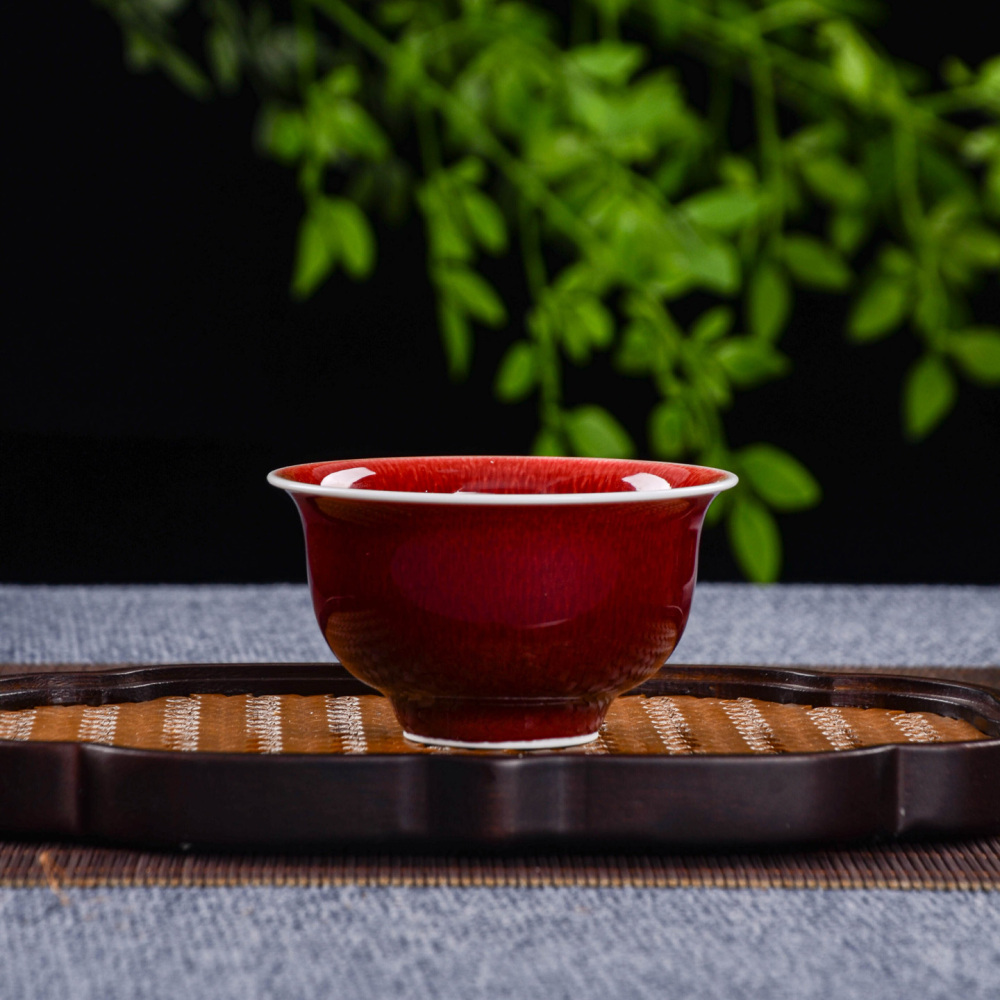 Ceramicpavilion|Gem-colored Langhong Glaze Master Cup