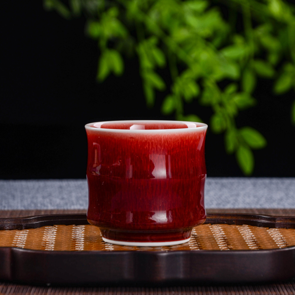 Ceramicpavilion|Gem-colored Langhong Glaze Master Cup