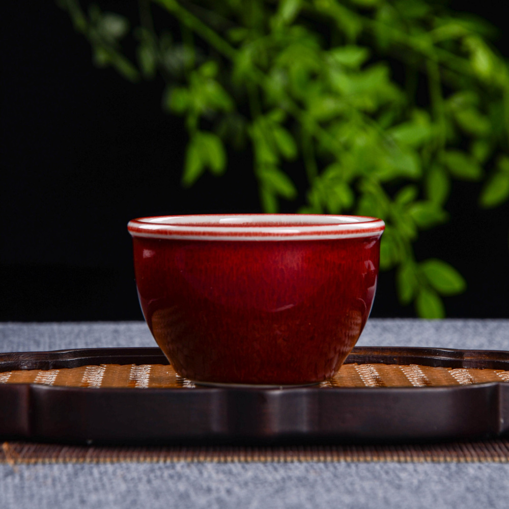 Ceramicpavilion|Gem-colored Langhong Glaze Master Cup