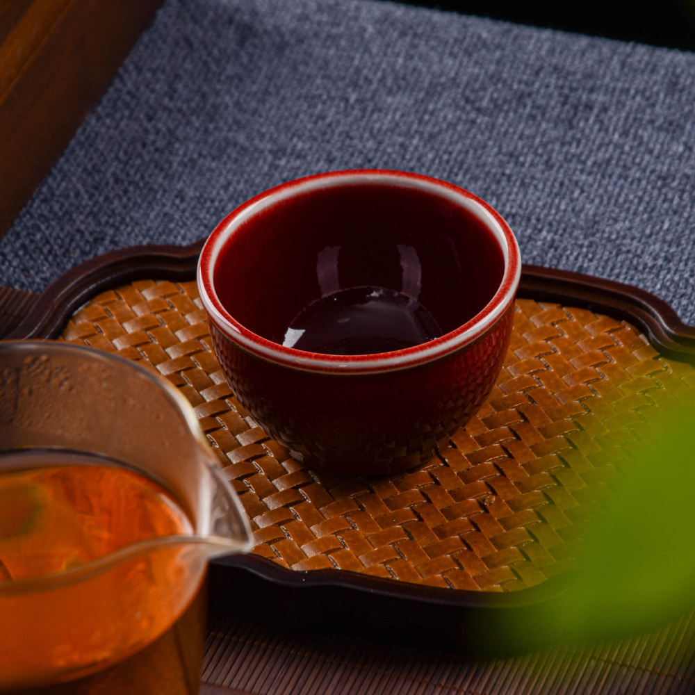 Ceramicpavilion|Gem-colored Langhong Glaze Master Cup
