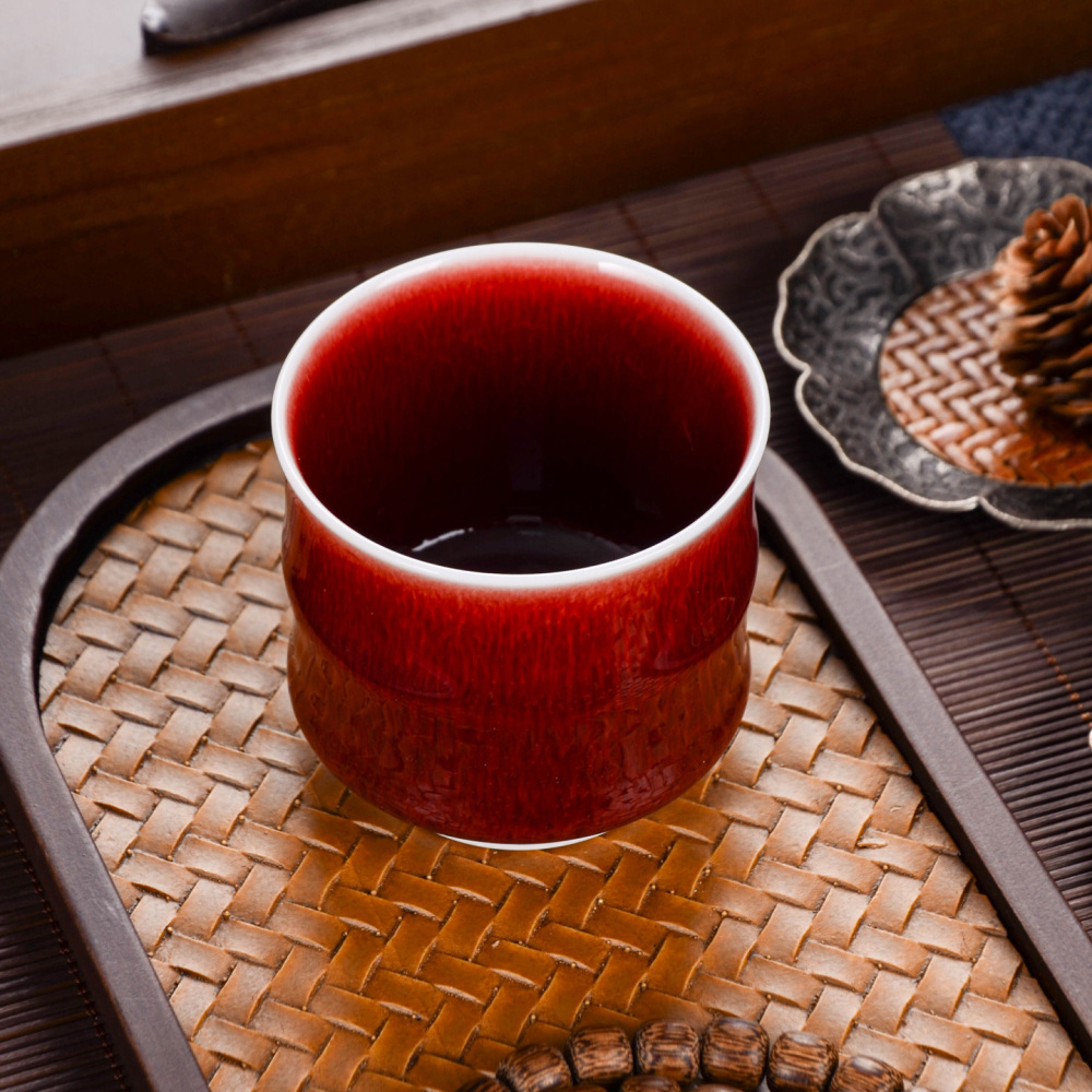 Ceramicpavilion|Gem-colored Langhong Glaze Master Cup