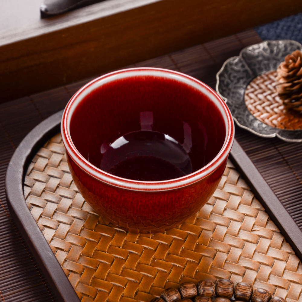 Ceramicpavilion|Gem-colored Langhong Glaze Master Cup