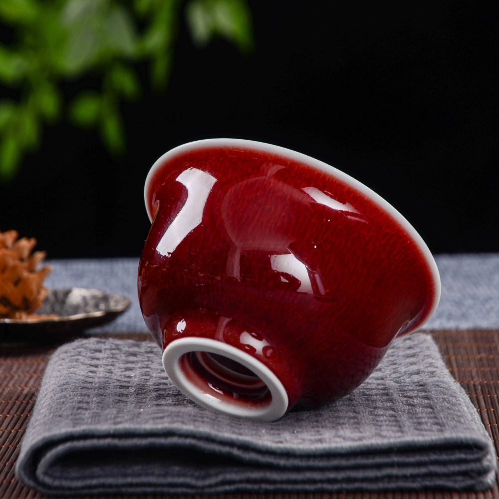 Ceramicpavilion|Gem-colored Langhong Glaze Master Cup