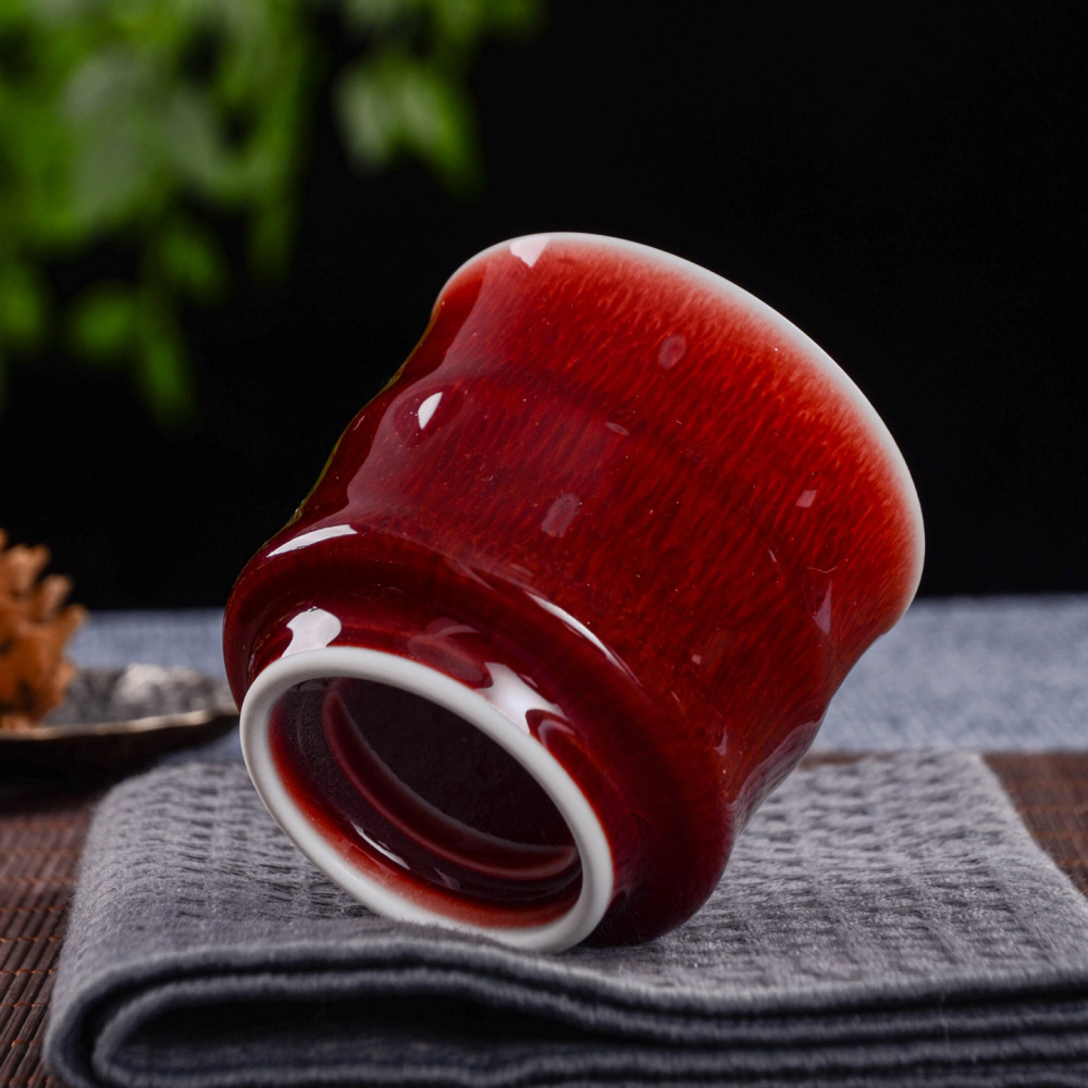 Ceramicpavilion|Gem-colored Langhong Glaze Master Cup