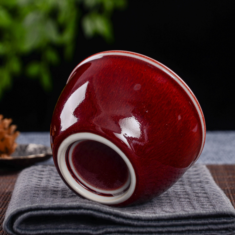 Ceramicpavilion|Gem-colored Langhong Glaze Master Cup